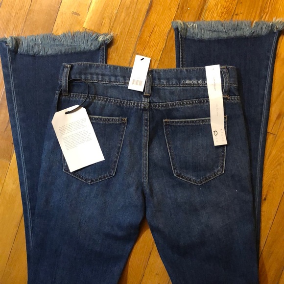 NWT Current Elliott The Flip Flop Denim Jeans - Picture 5 of 8